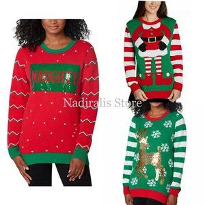 Jolly to Be Ladies' Long Sleeve Crewneck Holiday
